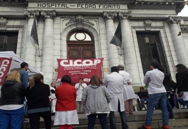 Los profesionales de la salud pública de CICOP alertaron sobre la crítica situación que atraviesa el Hospital Fiorito de Avellaneda