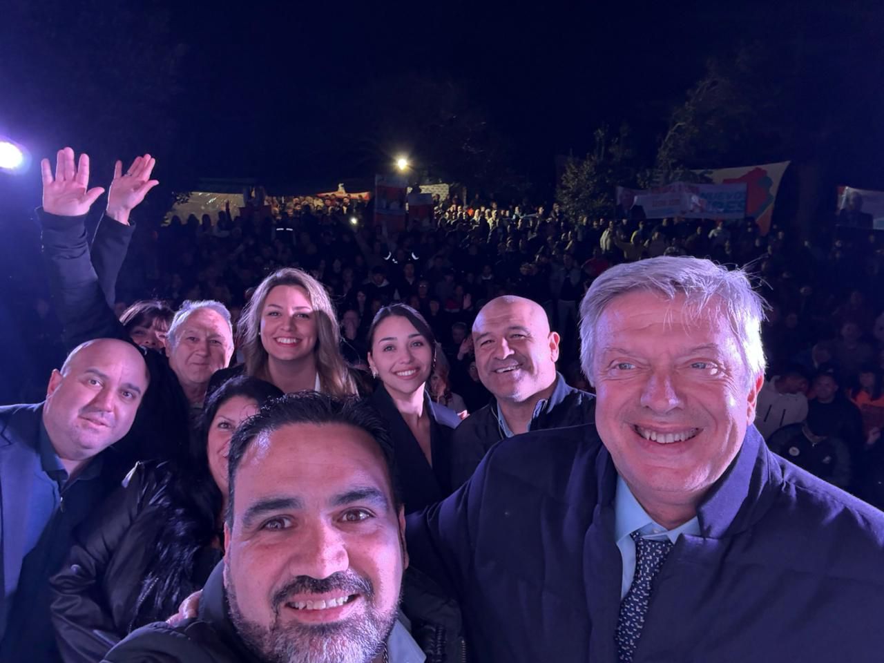 Con eje en la justicia y la seguridad, Fabián Luayza y Mauricio D´Alessandro cerraron la campaña de Nuevos Aires desde Berazategui