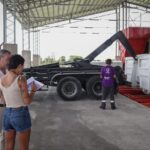 Mayra participó de la puesta en funcionamiento de las nuevas tolvas del EcoParque y supervisó el avance de la planta de hormigón municipal