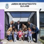 Mayra inauguró el Jardín de Infantes Nº 975 del barrio Santa Lucía-La Paz de Quilmes Oeste finalizado con fondos municipales