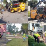 Operativos de limpieza en los barrios de Berazategui