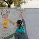 Pintaron el Jardín de Infantes N° 919