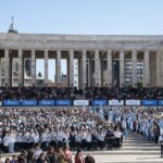 Miles de escolares de todo el país protagonizaron las promesas de lealtad a la Bandera
