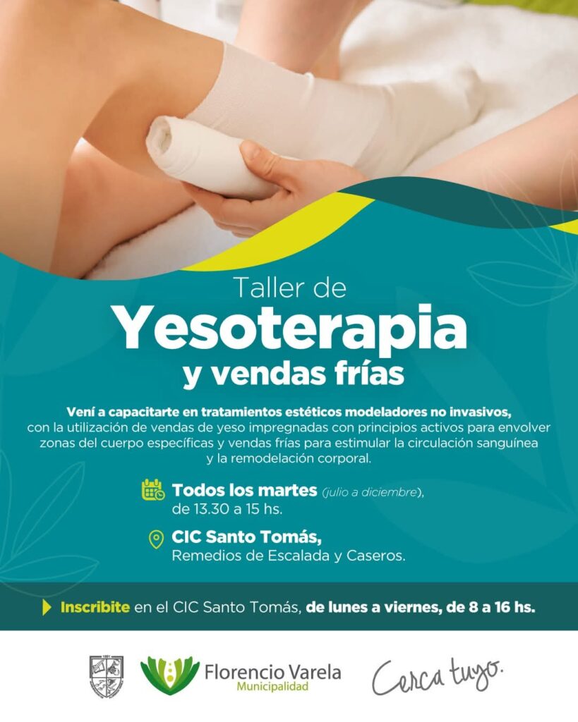 Seminario gratuito sobre yesoterapia y vendas frías
