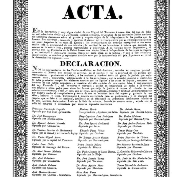 Día de la Independencia de las Provincias Unidas del Río de la Plata