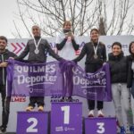 Quilmes: Mayra encabezó la entrega de medallas a los ganadores de la carrera «Aniversario de Quilmes»