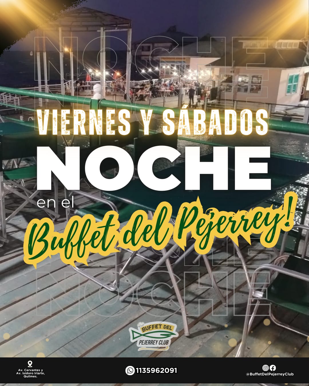 Buffet del Pejerrey Club el lugar de tu mejor tiempo