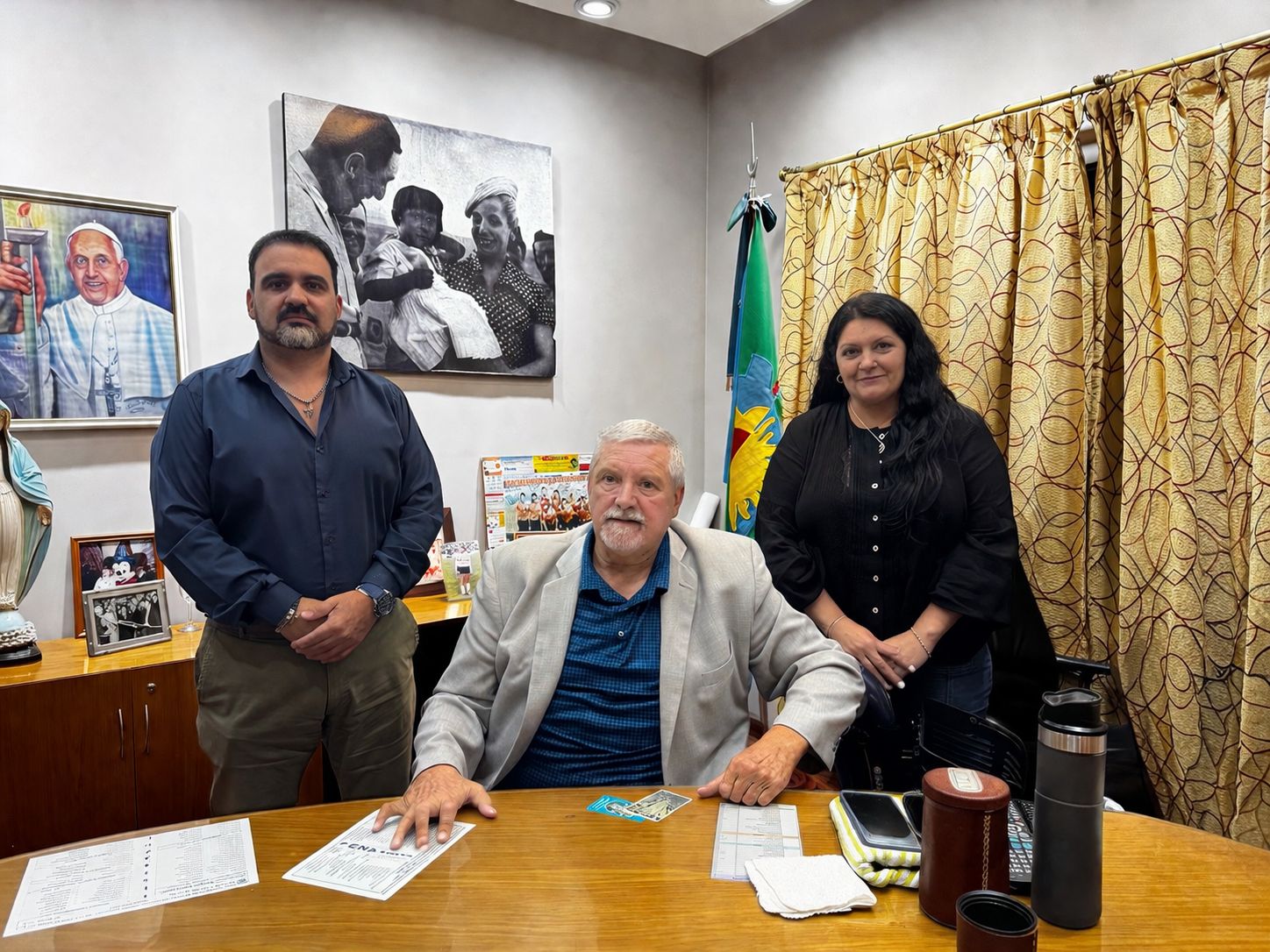 Fabián Luayza con el Mata Rodríguez: “Con los números económicos en caída ya no se entiende para qué hicimos tantos esfuerzos estos dos años”
