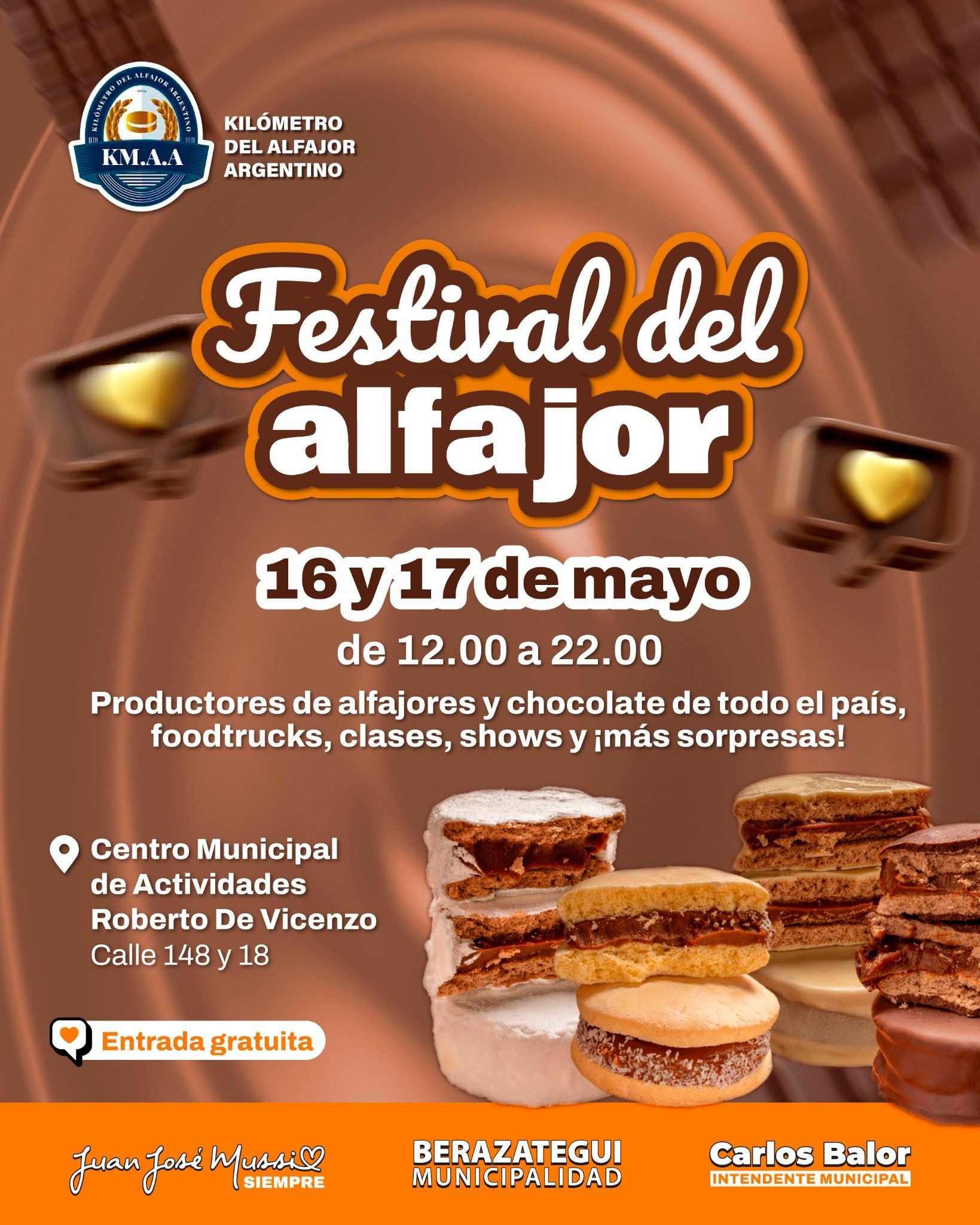 ¡Llega el Festival del Alfajor a Berazategui!