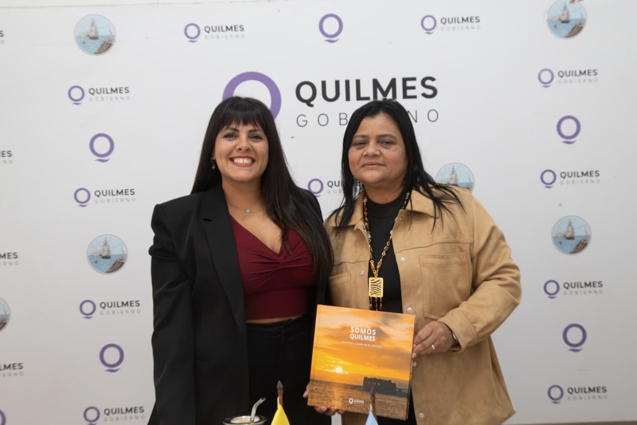 Eva Mieri recibió a la alcaldesa de Santo Tomás, Colombia, Paula Hun Badillo