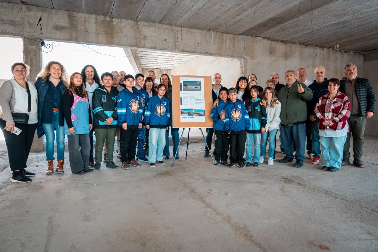 Avanza la construcción de la nueva secundaria del barrio La Matera en Quilmes Oeste con fondos 100%comunales