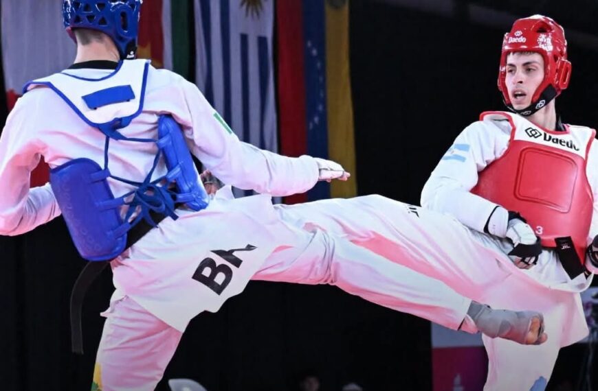 Taekwondo: Brasil, Colombia, Chile y Argentina se repartieron los podios en Rosario